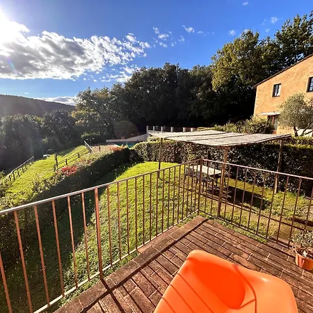 2bed-restored Farmhouse-san Gimignano-pool דירה