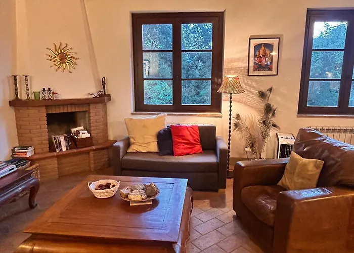 2bed-restored Farmhouse-san Gimignano-pool דירה *